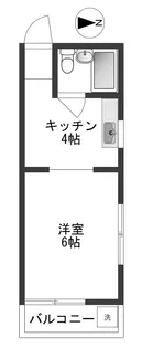 ビラエース【1階】の間取り