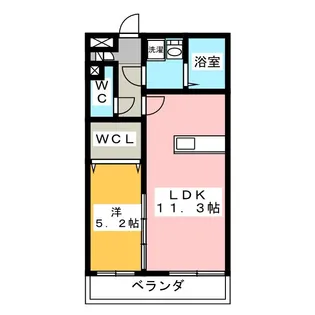ハイマート【2階】の間取り