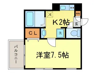 グレイスII【3階】の間取り