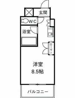 カスタリア西船橋【10階】の間取り