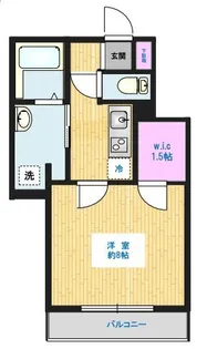 ラ・ペジーブル【2階】の間取り
