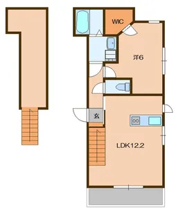 グランパーチェ【2階】の間取り