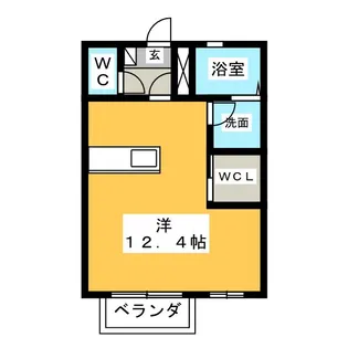シャーメゾン【2階】の間取り