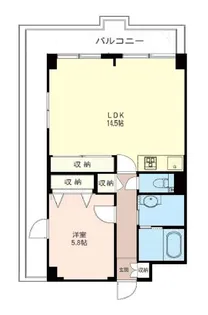 Crescent東林【2階】の間取り