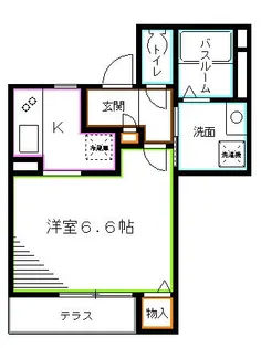 コンフォール【1階】の間取り