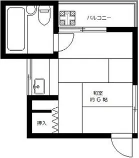 メゾンのぞみ【2階】の間取り