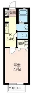 ELLE REVE【1階】の間取り