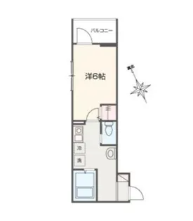 MELLAS相模原II(メラス)【2階】の間取り