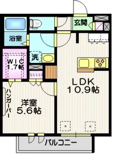 Chez bonheur シェボヌール【3階】の間取り
