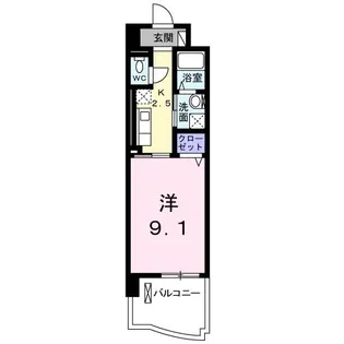 ミノリーゼ【2階】の間取り
