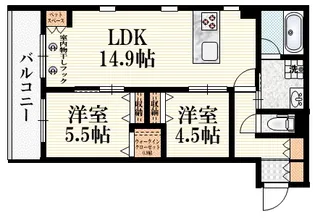 キルシュ ブリューテ 2【2階】の間取り