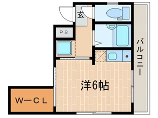 ヴィアリッツ塚口【2階】の間取り