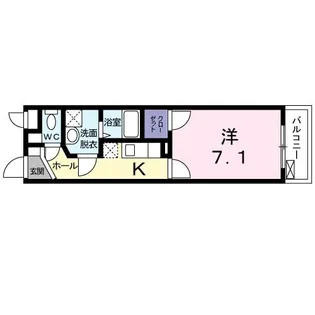 ジュネスメゾン中板橋【1階】の間取り