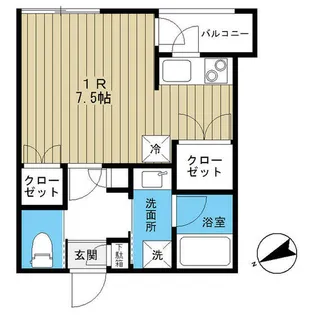 Owl Garden(アウルガーデン)【2階】の間取り
