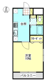 ラパーチェ LaPace【7階】の間取り