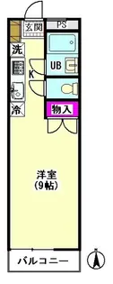 サンパティオサンアイパート5【3階】の間取り