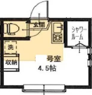 アーバンプレイス雑司ヶ谷B【2階】の間取り