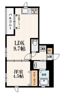 サニークレスト【2階】の間取り