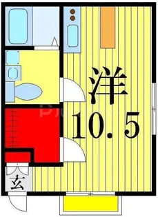 メゾン グロワール【2階】の間取り