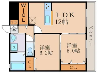 First Hills Tahara【2階】の間取り