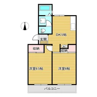 メゾン大里I【1階】の間取り