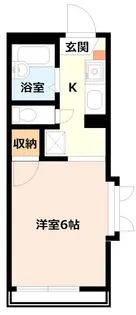 ヒルサイド湘南C【1階】の間取り
