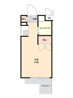 ニューハイツ武蔵関【4階】の間取り