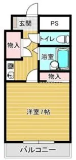 東今泉マンション【4階】の間取り