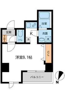 アテッサ吉野町【7階】の間取り