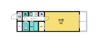 パルスコート新大宮【4階】の間取り