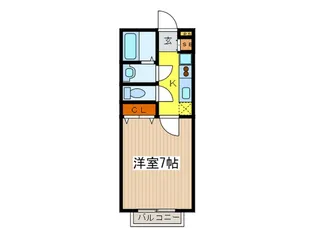 プルメリア【1階】の間取り