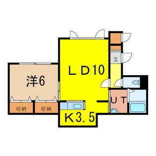 セピアコート【2階】の間取り
