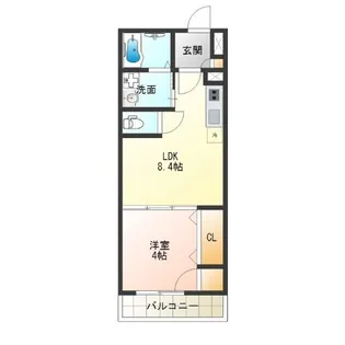 F MAISON FOGLIA II【1階】の間取り