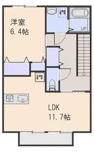 フォレスト宮代【2階】の間取り