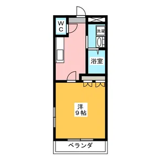 ボザール峯【2階】の間取り