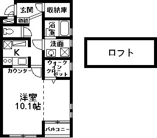EXC.【2階】の間取り