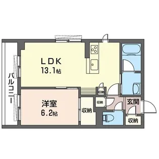コンブリッサV【3階】の間取り