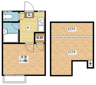 コーポエクセル【2階】の間取り