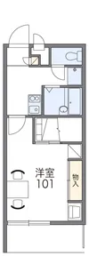 レオパレスドリーム21【1階】の間取り