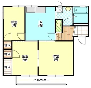 ストーク アルファ【2階】の間取り
