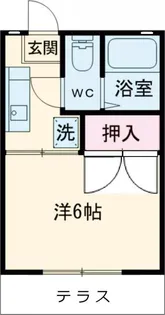 グリーコーポラス【1階】の間取り