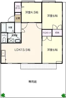 パミールIII【1階】の間取り