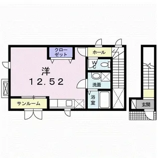 プレッソ フィオーレ【2階】の間取り