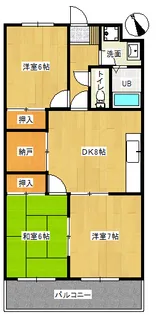 ライブリー【2階】の間取り