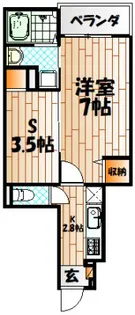 リッジモンド【1階】の間取り