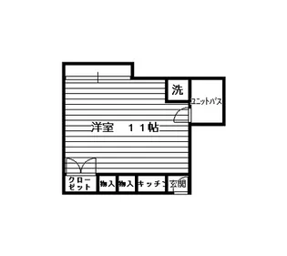 片平ホワイトレジデンス【3階】の間取り