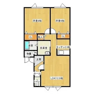 アプローチ【2階】の間取り