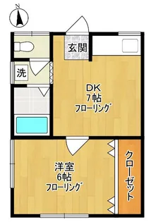 あおい荘【2階】の間取り