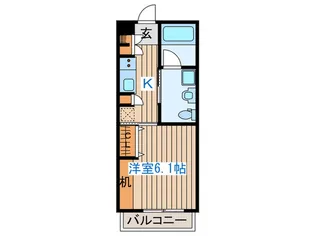 グレイス貝ヶ森【1階】の間取り