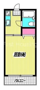 東京都新宿区中井2【マンション】の間取り